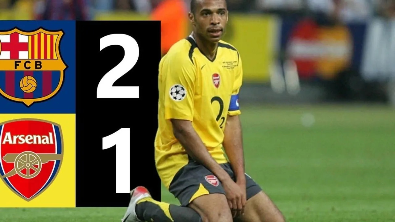 arsenal vs barca 2006