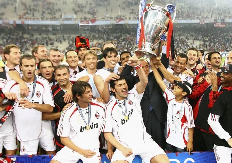 Đội hình ra sân của Liverpool vs AC Milan 2007